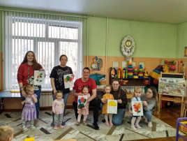 Нетрадиционное рисование манкой.